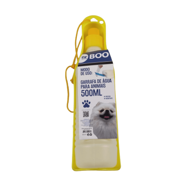 Bebedouro de transporte para animal - Amarelo Bebedouro de transporte para animal - Amarelo