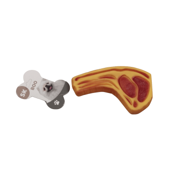 Brinquedo para cão - Costeleta Brinquedo para cão - Costeleta