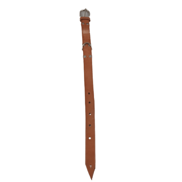 Coleira de cabedal nº 7