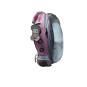 Mochila para Transporte de Animais Transparente - Rosa Mochila para Transporte de Animais Transparente - Rosa