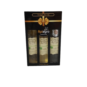 Luxos de Mel – Conjunto de Vinagres de Mel | 3 × 250 ml