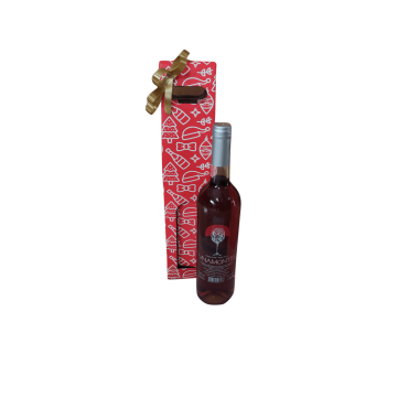 Vinho Rosé Unimontes 750 ml em Caixa de Natal
