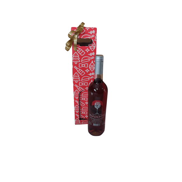 Vinho Rosé Unimontes 750 ml em Caixa de Natal