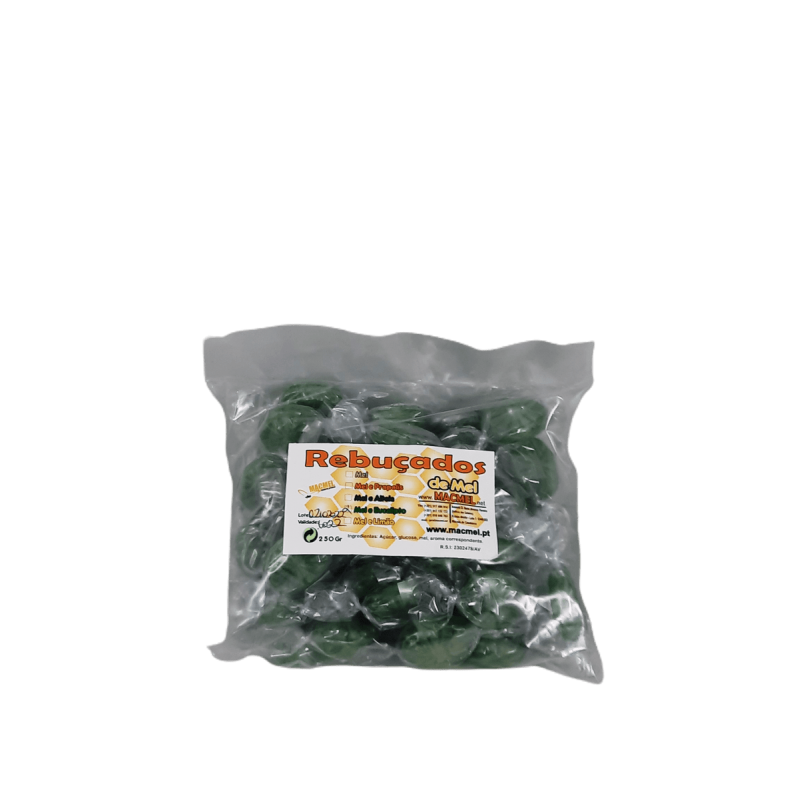 Rebuçados de Mel e Eucalipto – Saco de 250 g Rebuçados de Mel e Eucalipto – Saco de 250 g