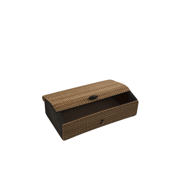 Caixa de Bambu Grande – 21 × 12 × 6 cm