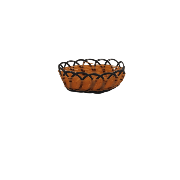 Cesta Plástica Oval – 17 × 8 cm