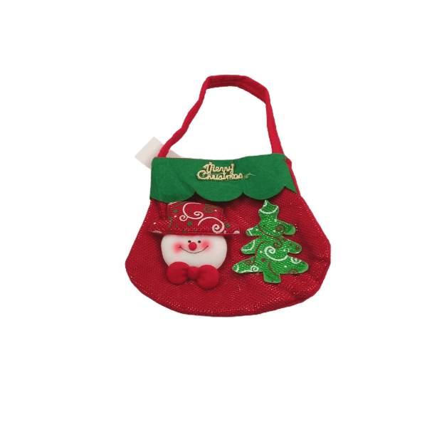 Bolsa de Natal para Presentes – Boneco de Neve