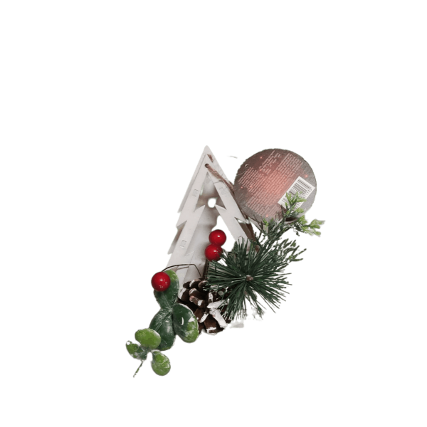 Pinheiro de Natal Decorativo – Vermelho ou Branco