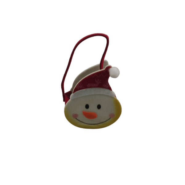 Saco de Natal Boneco de Neve – Vermelho ou Verde