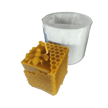Molde para Fazer Vela em Forma de Cubo 5,5 cm
