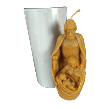 Molde para Fazer Figura ou Vela Sagrada Família — 20 cm