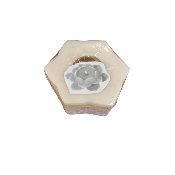 Molde de Silicone para Vela Flutuante Flor de Lótus
