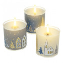Kit DIY para Fazer 9 Velas com Castiçais de Natal