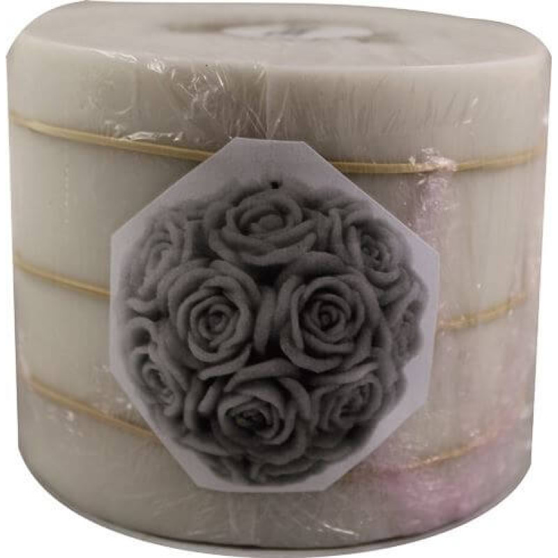 Molde para Fazer Vela Bola Gigante de Rosas Molde para Fazer Vela Bola Gigante de Rosas