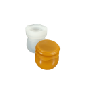 Molde para Fazer Pote em Cera de Abelha com Tampa Molde para Fazer Pote em Cera de Abelha com Tampa