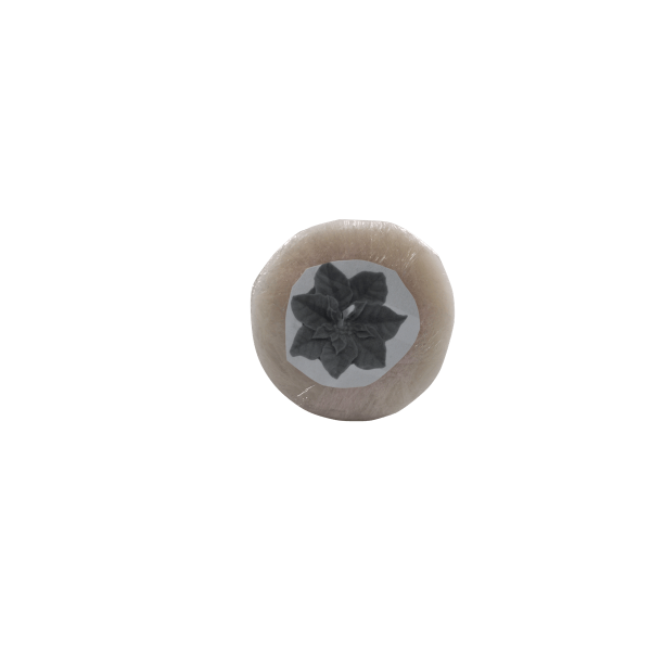 Molde para Fazer Vela Flor de Natal