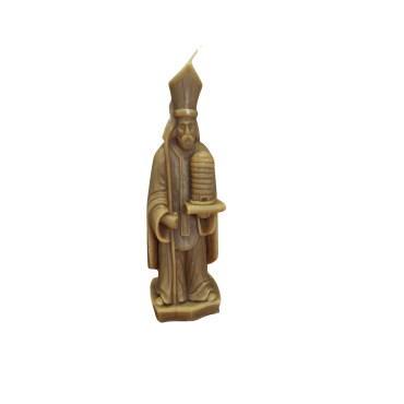 Vela de Cera Natural de Abelha – Santo Ambrósio