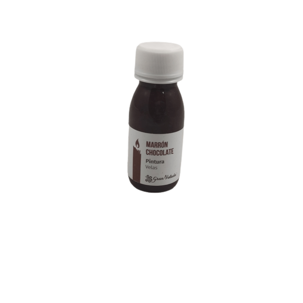 Tinta Castanho-Chocolate para Pintar Velas – 60 ml