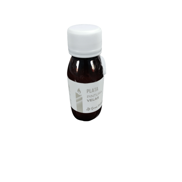 Tinta Prateada para Velas – 60 ml