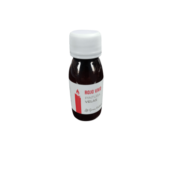 Tinta Vermelho-Vivo para Velas – 60 ml