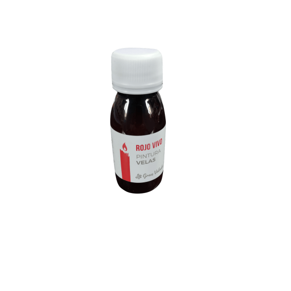 Tinta Vermelho-Vivo para Velas – 60 ml