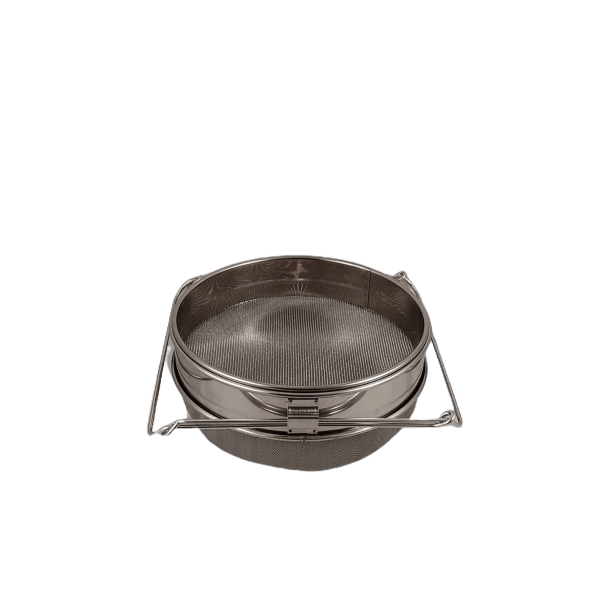 Filtro Duplo Extensível em Inox para Mel