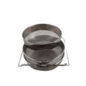 Filtro Duplo Extensível Grande em Inox para Mel