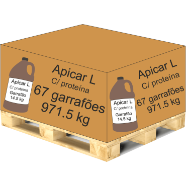 Apicar L – Palete de 67 Garrafões de 14,5 kg