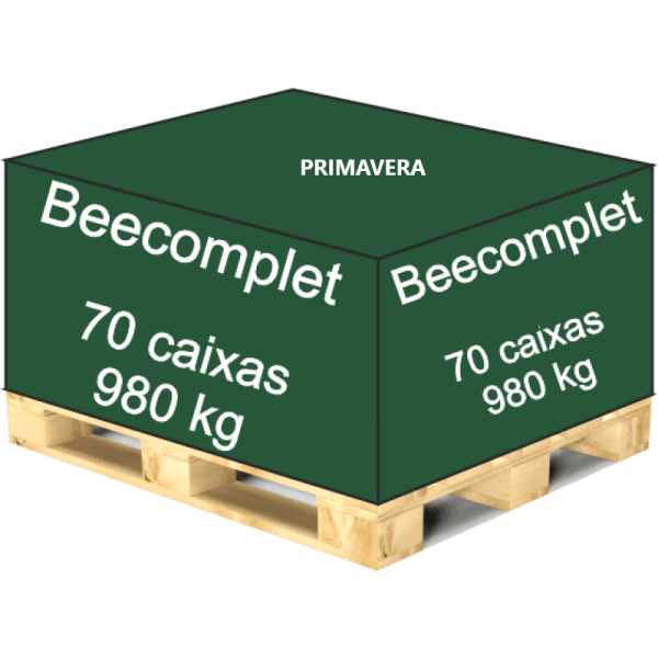 Beecomplet Primavera – Palete de 70 Caixas de 14 kg – 980 kg