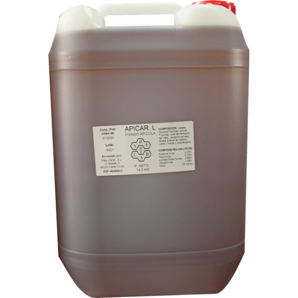 Apicar L – Alimento Líquido Estimulante para Abelhas – 14,5 kg