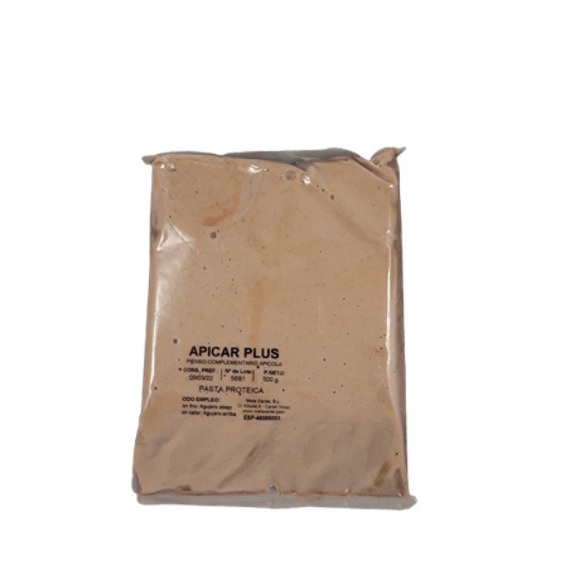 Apicar Plus – Bife Proteico para Abelhas – Bolsa 500 g Apicar Plus – Bife Proteico para Abelhas – Bolsa 500 g
