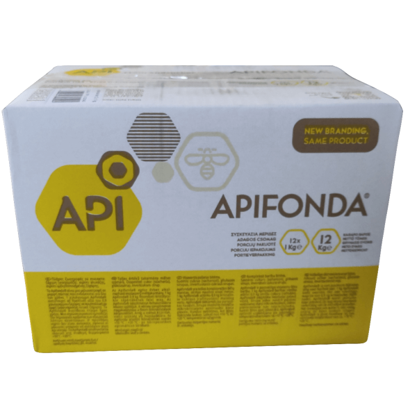 Apifonda – Alimento de Manutenção em Pasta – Caixa 12 x 1 kg