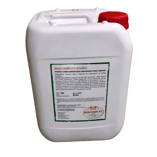 Beecomplet Outono – Alimento Líquido para Abelhas – Garrafão de 14 kg