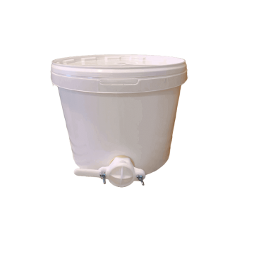 Balde Alimentar para Mel 11,3 L com Torneira