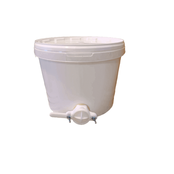 Balde Alimentar para Mel 11,3 L com Torneira