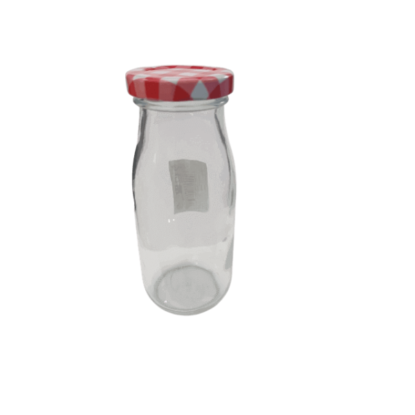 Garrafa de Vidro 250 ml com Tampa