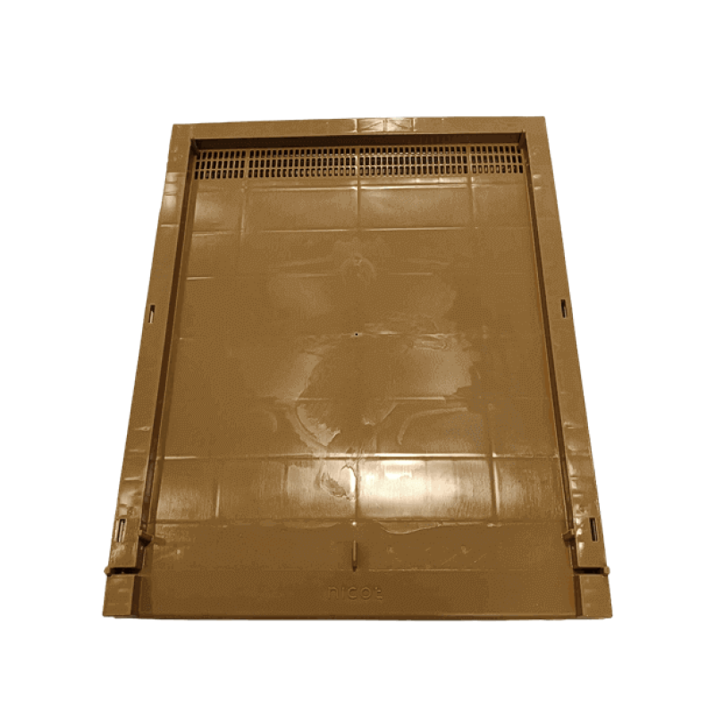Estrado Ventilado Langstroth Plástico com entrada plástica Estrado Ventilado Langstroth Plástico com entrada plástica