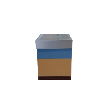 Colmeia Langstroth Pintada com 1/2 alça sem cera Colmeia Langstroth Pintada com 1/2 alça sem cera