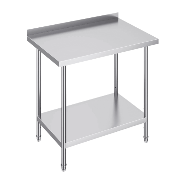 Mesa de Trabalho em Inox – Bancada 61 × 91 × 91 cm Mesa de Trabalho em Inox – Bancada 61 × 91 × 91 cm