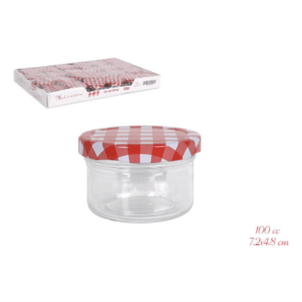 Frasco de Vidro 100 ml com Tampa 