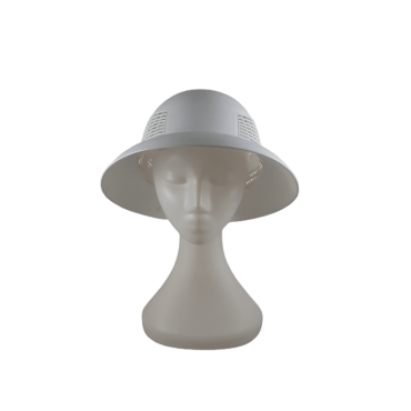 Chapéu Ventilado em Plástico para Máscara e Véu Chapéu Ventilado em Plástico para Máscara e Véu