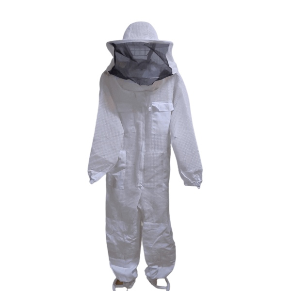 Fato de Apicultor Ultra-Ventilado 3 Camadas com Máscara Redonda