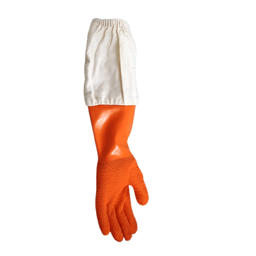 Luvas de Nitrilo Cor-de-Laranja para Apicultor Luvas de Nitrilo Cor-de-Laranja para Apicultor