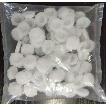 Saco de 100 Tampas para Protetores de Células Reais