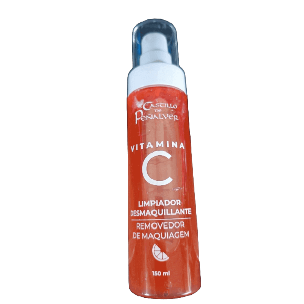 Água de Limpeza Desmaquilhante com Vitamina C – 150 ml