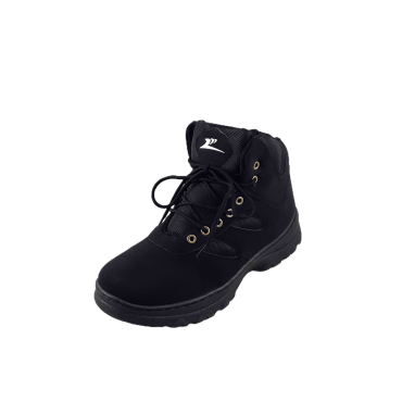 Bota de Trabalho Preta com Atacadores Bota de Trabalho Preta com Atacadores