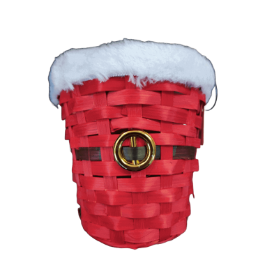 Cesta Alta de Natal – Pai Natal, 15 × 14 cm