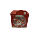 Caixa de Cartão Pai Natal com Visor – 10 cm