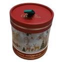 Caixa de Natal Redonda com Visor Caixa de Natal Redonda com Visor