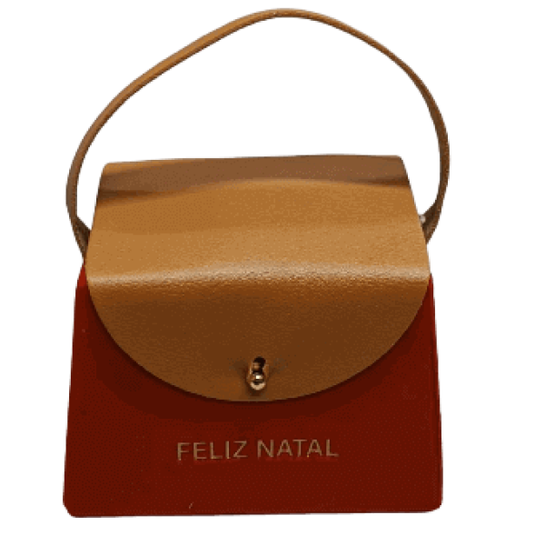 Malinha de Natal em Tecido – Feliz Natal